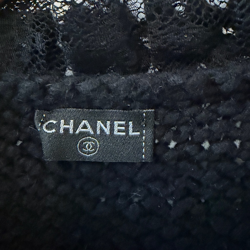 CHANEL Cashmere Open Front Cardigan - Picture 2 of 6